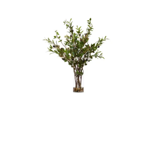 Веточки Оливы в вазе, В 45