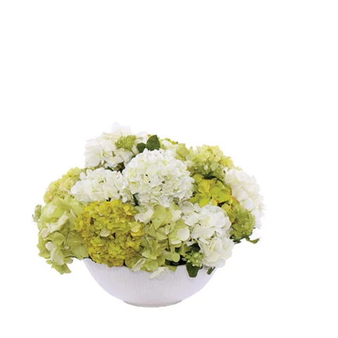 Букет гортензии, в кашпо, В 31