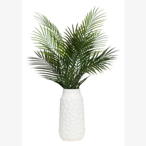 Ваза с искусственными пальмовыми листьями, В 55
