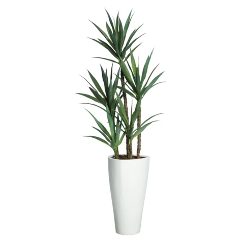 Кашпо с искусственным растением Юкка, В 150