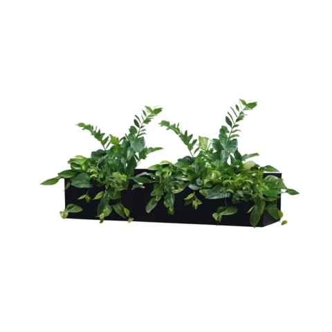 Кашпо с искусственными растениями №104, В55*Д100*Ш20