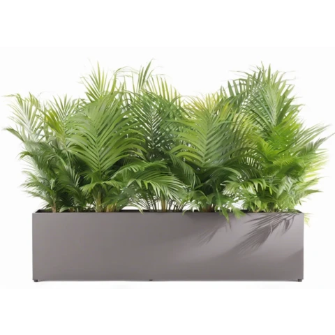 Кашпо с искусственной пальмой №128, В55*Д100*Ш25