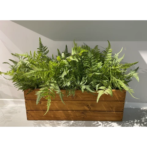 Папоротник искусственный в кашпо №133, В60*Д100*Ш30