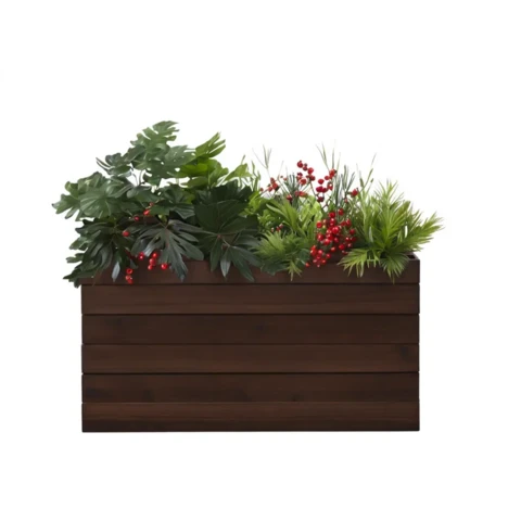 Растения искусственные в кашпо Микс №141, В85*Д100*Ш30