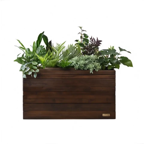 Растения искусственные в кашпо Микс №144, В85*Д100*Ш30