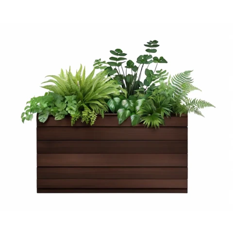 Растения искусственные в кашпо Микс №145, В85*Д100*Ш30