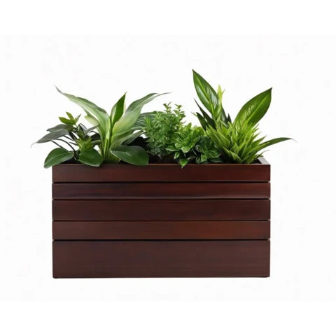 Растения искусственные в кашпо Микс №147, В85*Д100*Ш30