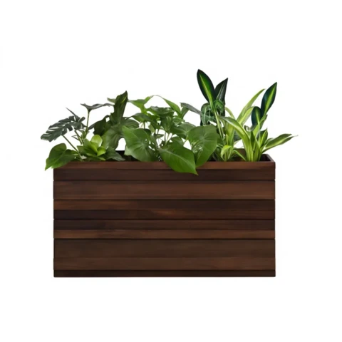 Растения искусственные в кашпо Микс №148, В85*Д100*Ш30