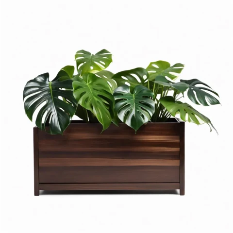 Растения искусственные в кашпо Микс №156, В85*Д100*Ш30