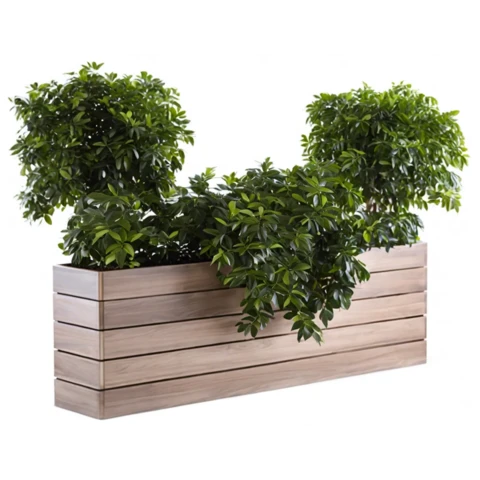 Искусственные растения в кашпо №173, В120*Д150*Ш30