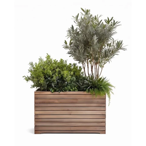 Искусственные растения в кашпо №175, В150*Д130*Ш35