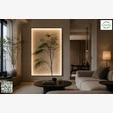 Фитобокс GardenGo с растениями за стеклом. 