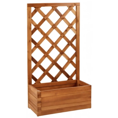 Кашпо со шпалерой №1