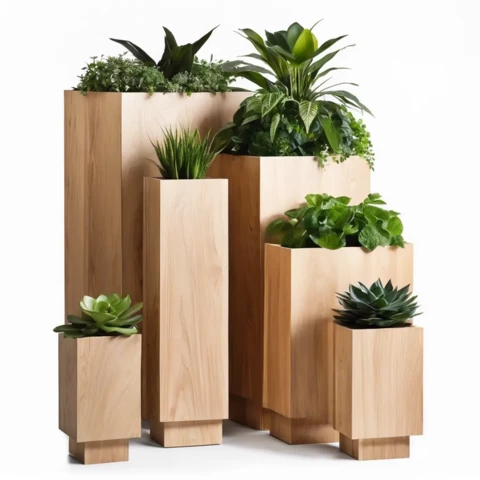 Кашпо из Фанеры берёзовой. Колонна