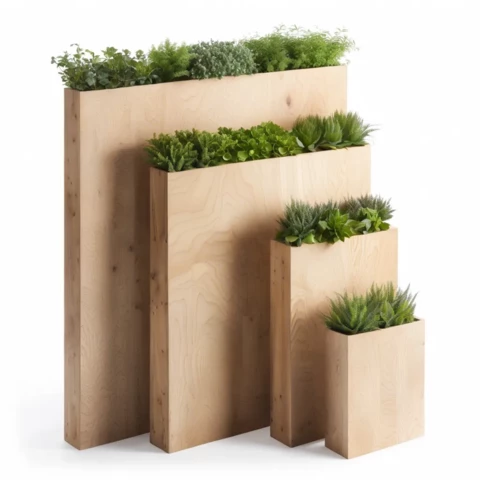 Кашпо из Фанеры берёзовой. Дивайдер