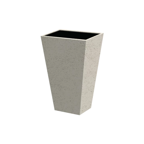 Кашпо полистоун PIRAMIDA