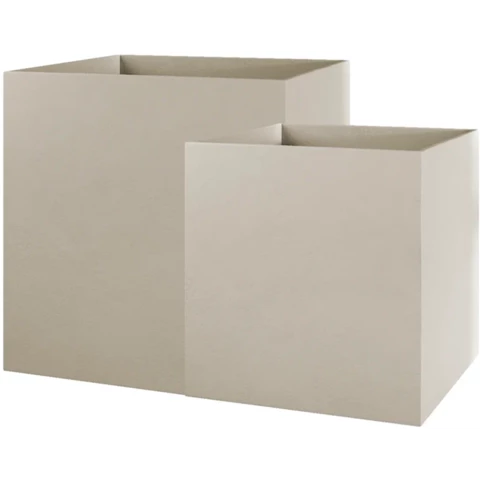 Кашпо полибетон CUBE