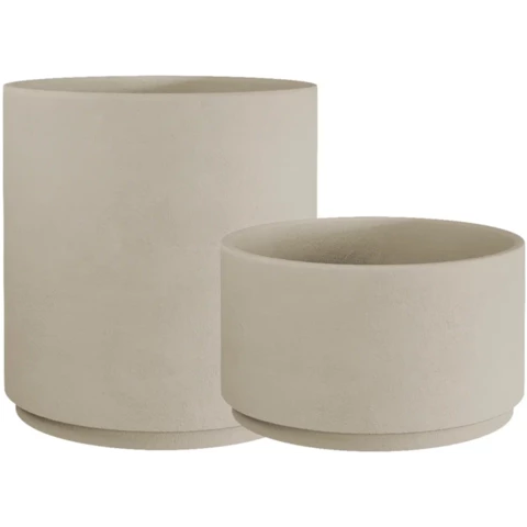 Кашпо полибетон CYLINDER XL