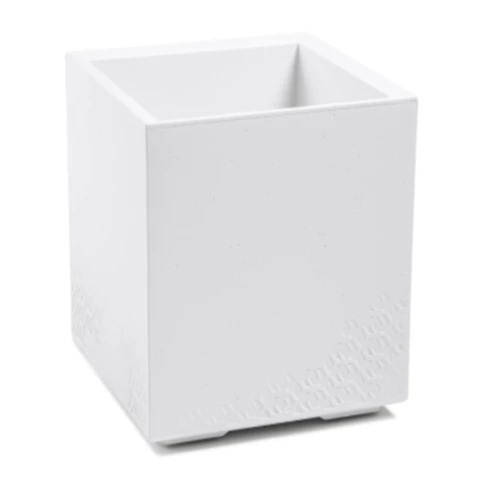 Кашпо Двойное Д40 В40, Белый