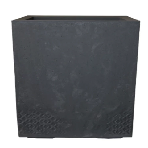 Кашпо под дерево Двойное Д40 В40, Чёрный