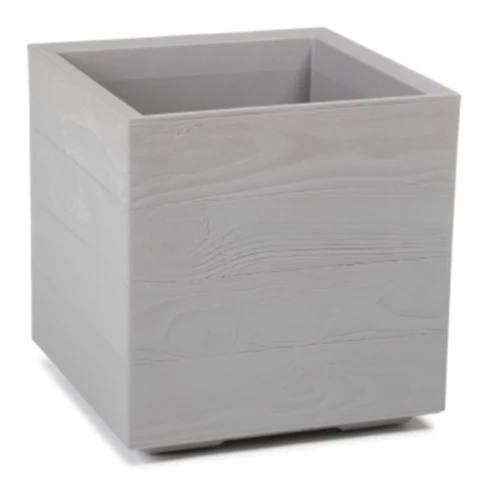 Кашпо под дерево Двойное Д40 В40, Серый, под дерево
