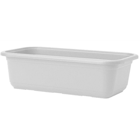 Кашпо балконное Д80 В13, Белый