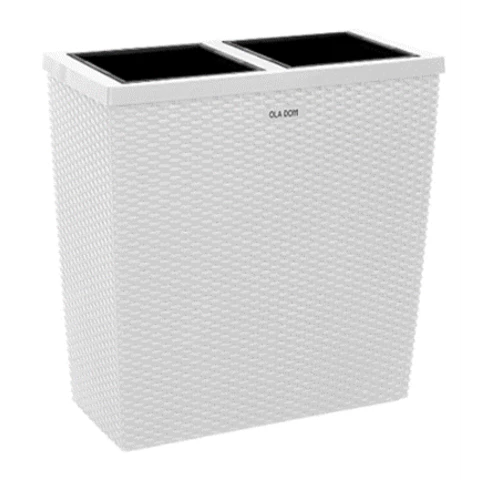 Кашпо Дивайдер Д65.5 В56, Белый