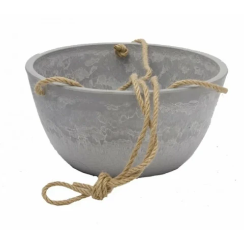 Кашпо подвесное Д25 В11, серый