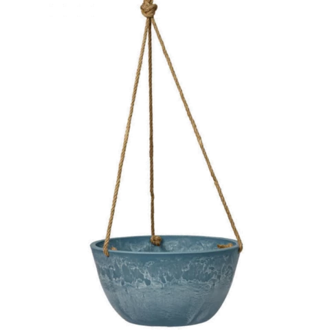Кашпо подвесное Д25 В11, Голубой