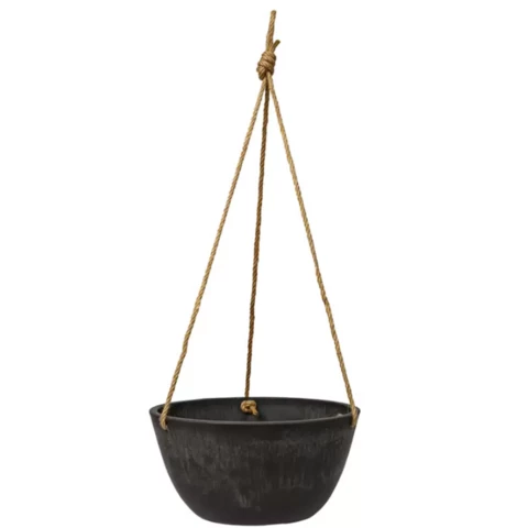 Кашпо подвесное Д25 В11, Чёрный