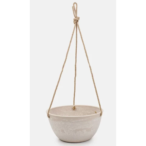 Кашпо подвесное Д25 В11, Бежевый