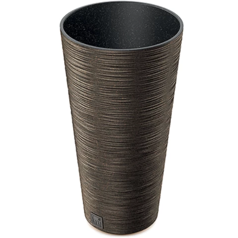 Кашпо высокое овальное Д30 В58, Коричневый