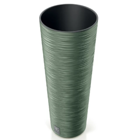 Кашпо высокое овальное Д30 В58, Зелёный