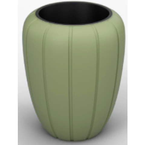 Кашпо Д40 В43, Зелёный