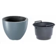Кашпо Д47 В36, Серый