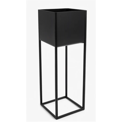 Кашпо на подставке Д29 В117, Чёрный