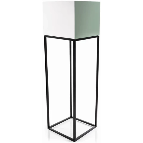 Кашпо на подставке Д29 В117, Белый