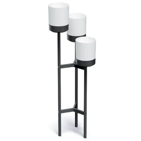 Подставка с кашпо Д54 В125, Белый