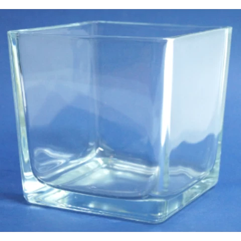 Ваза дизайнерская стеклянная В14 см, Vase208