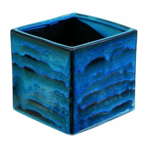 Ваза\кашпо дизайнерская керамическая В15 см, Vase242