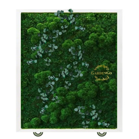 Дивайдер со стабилизированным мхом и эвкалиптом двусторонний 2