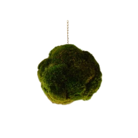 Шар из мха пласты подвесной 20 см