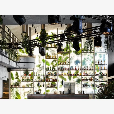 Фитобокс с подсветкой за матовым стеклом. D57 сборная, 1м2 с монтажом