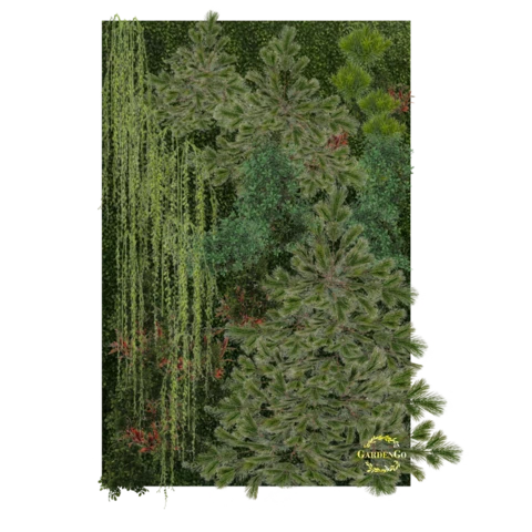 Фитостена искусственная Дизайн №137 