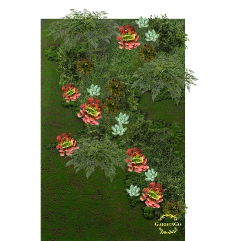 Фитостена искусственная Дизайн №158 