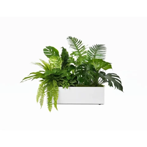 Растения искусственные в кашпо Микс №48, В40*Д50*Ш15