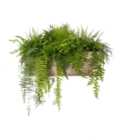 Растения искусственные в кашпо Микс №61, В35*Д50*Ш15