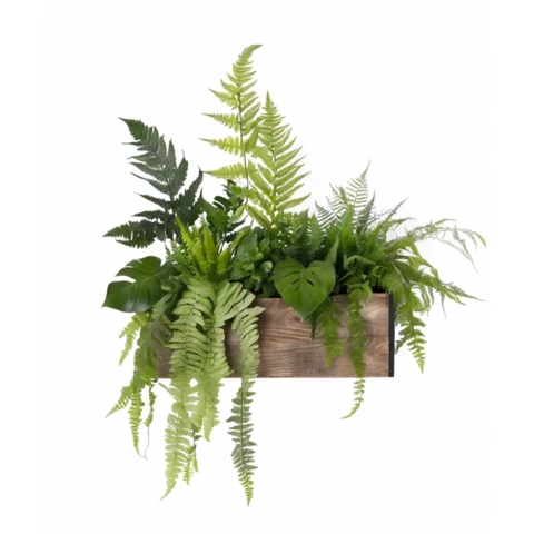 Растения искусственные в кашпо Микс №65, В35*Д50*Ш15