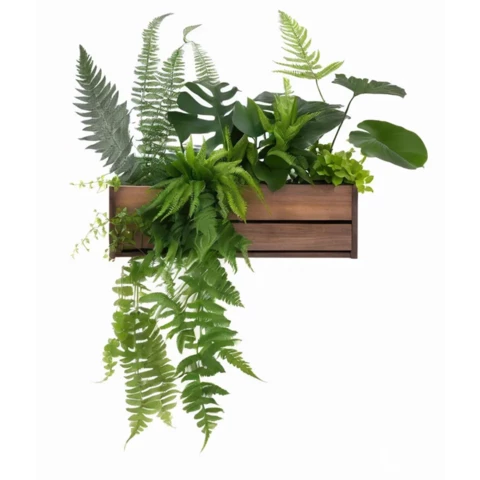 Растения искусственные в кашпо Микс №73, В35*Д50*Ш15