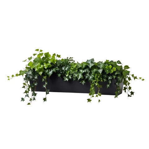 Кашпо с искусственными растениями №102, В25*Д100*Ш15